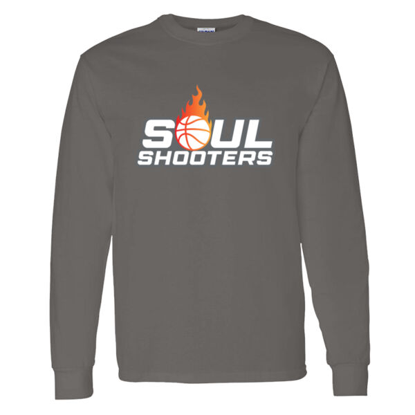 Soul Shooters Basketball Heavy Cotton 100% Cotton Long Sleeve T Shirt Thumbnail