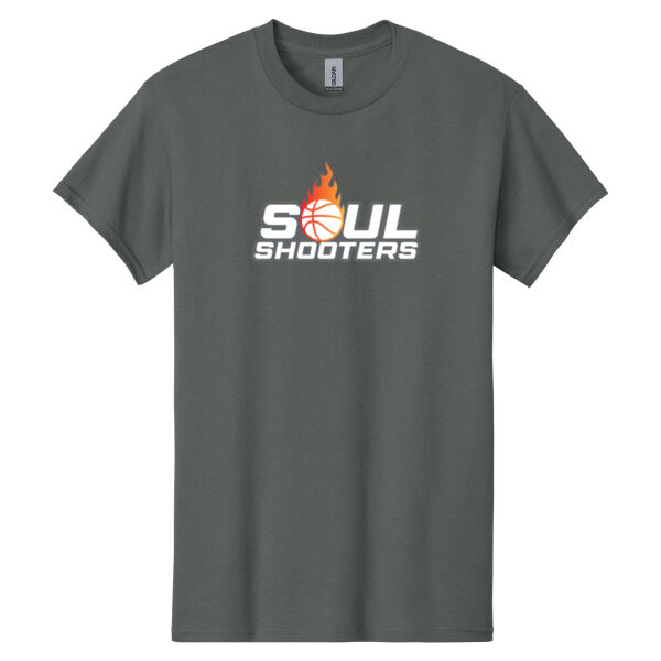 Soul Shooters Basketball Heavy Cotton 100% Cotton T Shirt Thumbnail