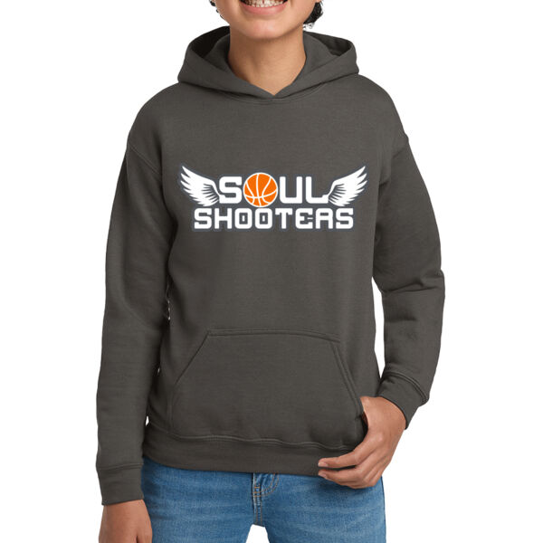 Soul Shooters Basketball Youth Heavy Blend Hooded Sweatshirt Thumbnail